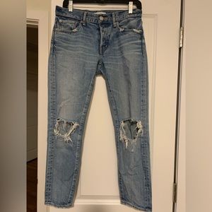 Moussy blue wash jeans